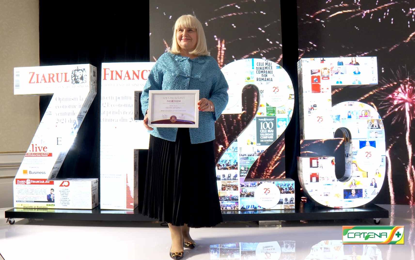 Anca Vlad, fondator și Președinte Fildas-Catena, Premiul ZF pentru viziune și dezvoltare în sănătate