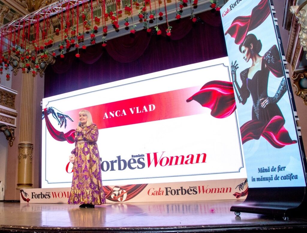 Anca Vlad, fondatoarea Fildas-Catena, premiată la Gala Forbes Woman 2025